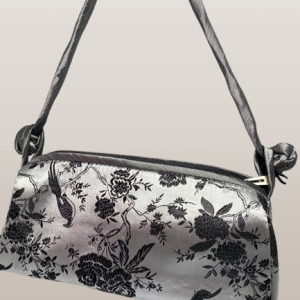 Cartera Chinoiserie Gris