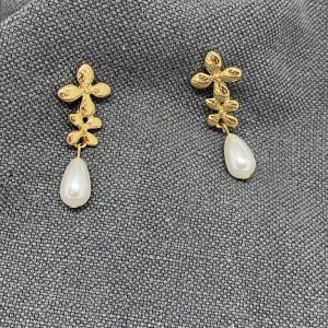 Aros Trébol Perla S