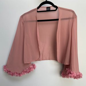 Bolero de Gasa con Aplicación